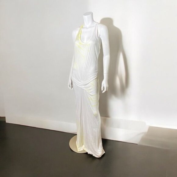 Young Fabulous & Broke Maxi Dress White Yellow, Size Large - Picture 2 of 13